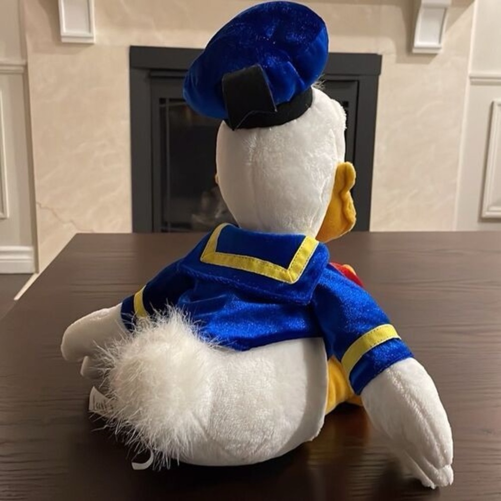 Disney Store Donald Duck Soft Plush Toy Stuffed Animal Great Condition 13" tall - Picture 3 of 4
